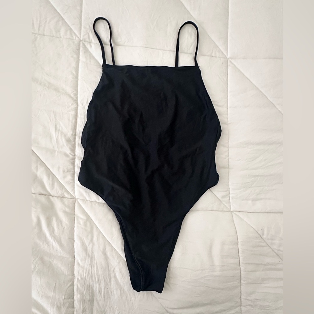 Black One Piece Swimsuit